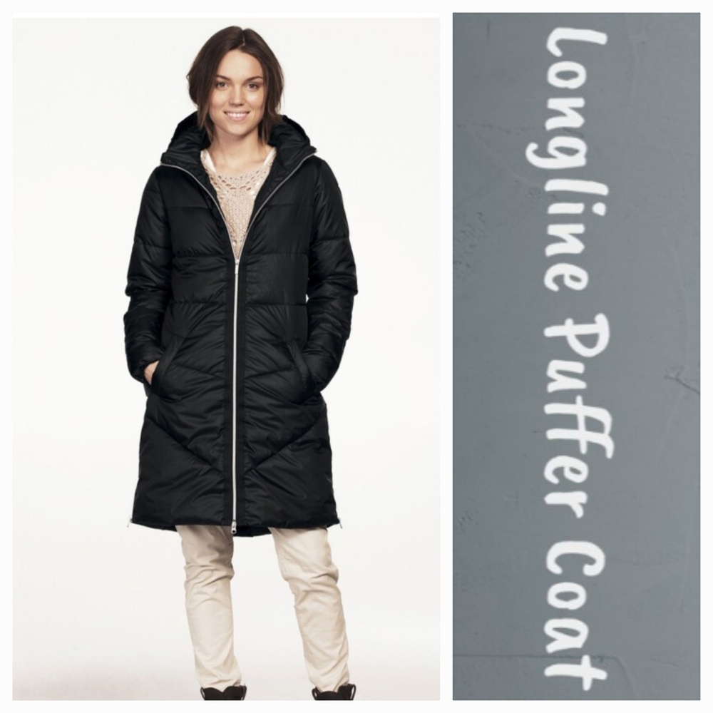 Longline Puffer Coat